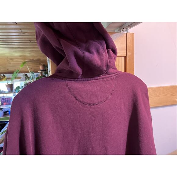 Logo Athletic VTG Men’s XXL Red Hoodie Montana Grizzlies Sweatshirt Pullover - Picture 8 of 9